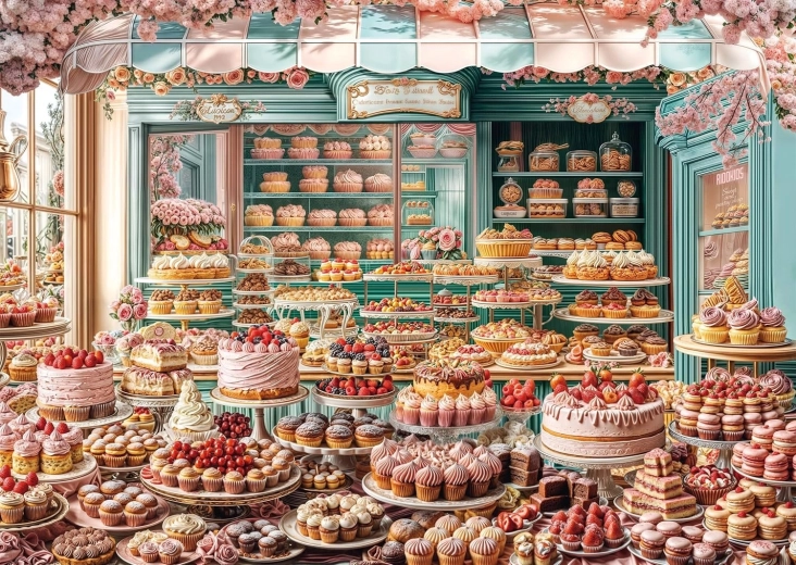 Puzzle SCHMIDT Pastelería 1000 piezas