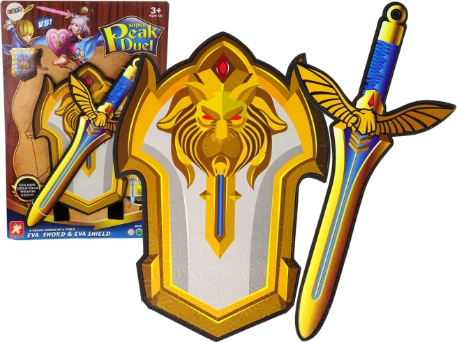 Set infantil de guerrero de espuma EVA – espada y escudo