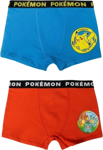 Boxers infantiles de Pokémon en dúo