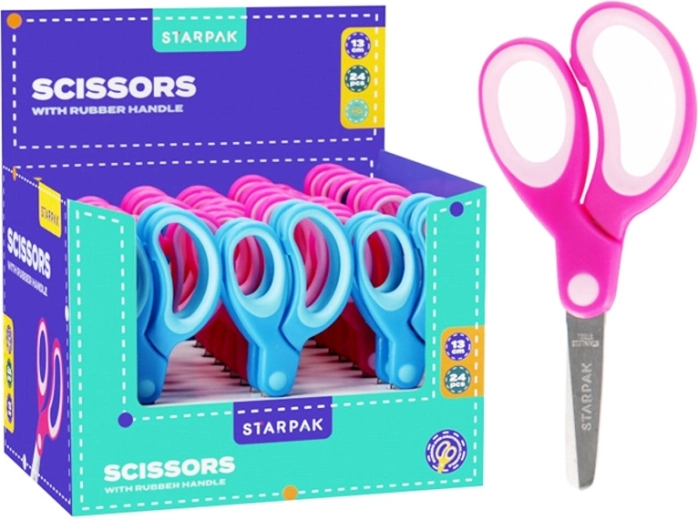 Tijeras escolares de 13 cm para niños