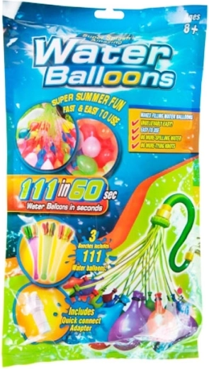 Globos de agua Mega Creative 3 × 111 unidades