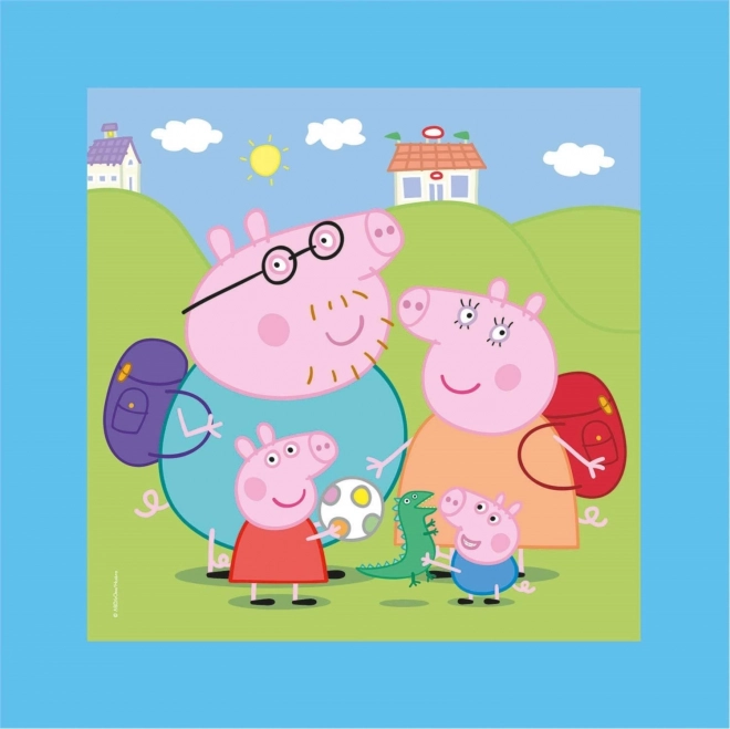 Puzzle con marco PEPPA PIG 60 piezas
