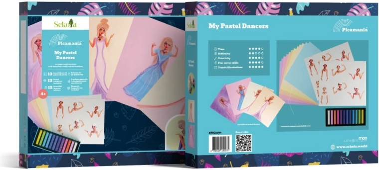 Sekoia Picamania bailarinas pastel – kit creativo