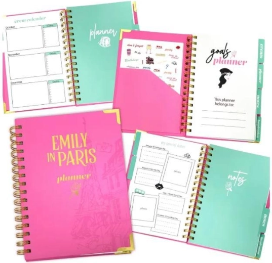Pegatinas y hojas de inspiración para una organización creativa