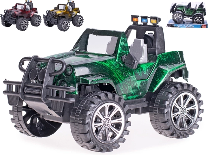 Coche todoterreno de fricción 17 cm