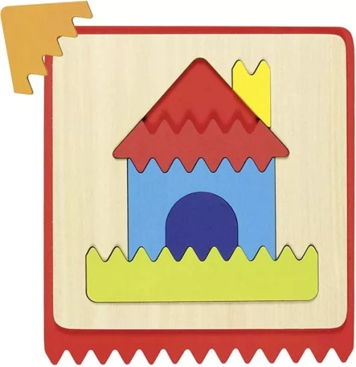 Goki juego táctil puzzle