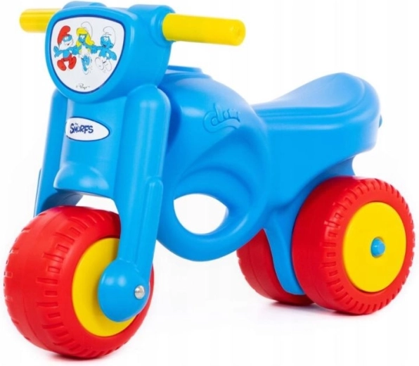 Bicicleta de equilibrio infantil tipo triciclo con motivo de Los Pitufos Polesie