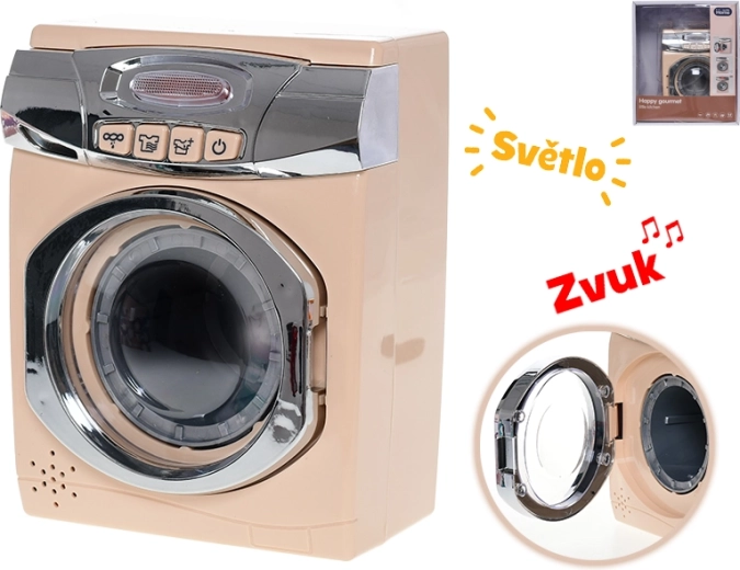 Lavadora infantil con efectos de luz y sonido