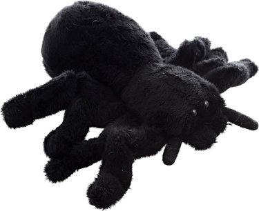 Araña de peluche negra 14 cm eco friendly