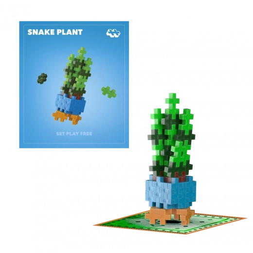 Plus-Plus flor Snake Plant