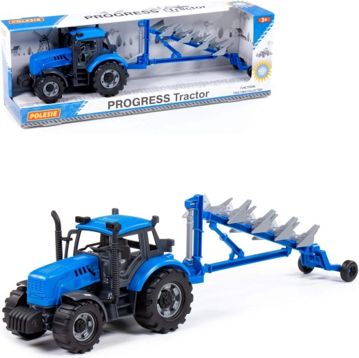 Tractor infantil Progress con arado