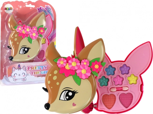 Set de maquillaje infantil con sombras de ojos Cervatillo