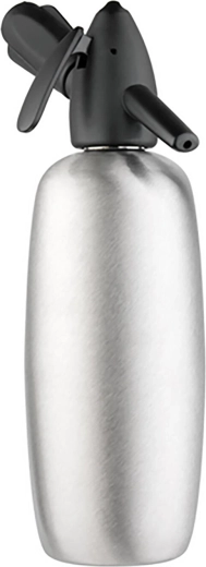 Botella sifón de acero inoxidable para soda 1 l