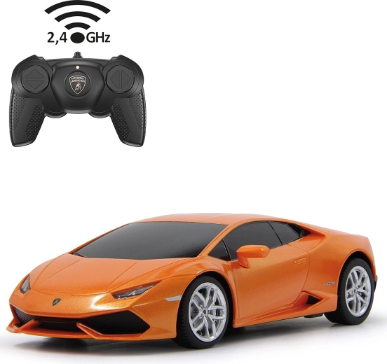 Coche teledirigido Jamara Lamborghini Huracán 1:24, 2,4 GHz, naranja