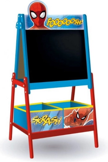 Pizarra infantil de doble cara Spiderman