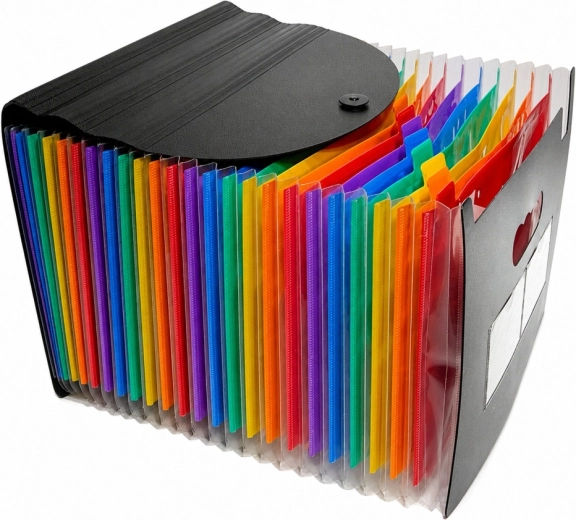25 compartimentos y separadores de colores