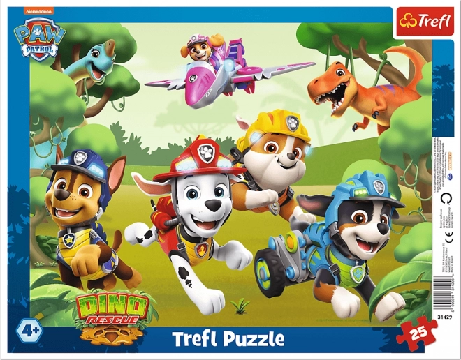 Puzzle Patrulla Canina: Trucos perrunos increíbles, 25 piezas