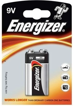 Pila alcalina Energizer 9V