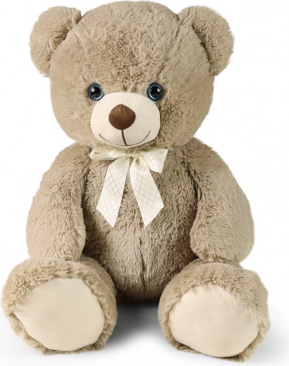 Oso de peluche cappuccino de 78 cm con lazo RAPPA