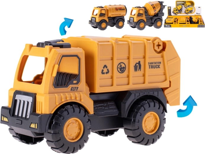 Vehículo de construcción con motor de inercia de 15 cm - 1 unidad