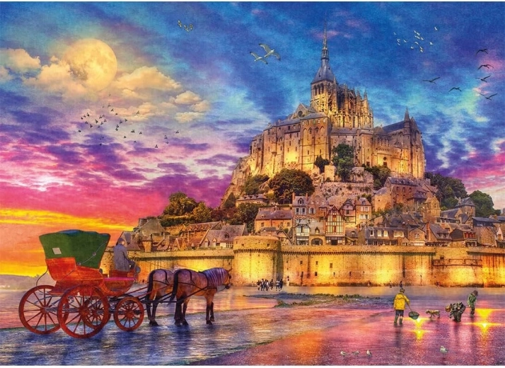 Puzzle Mont Saint Michel 1000 piezas GIBSONS