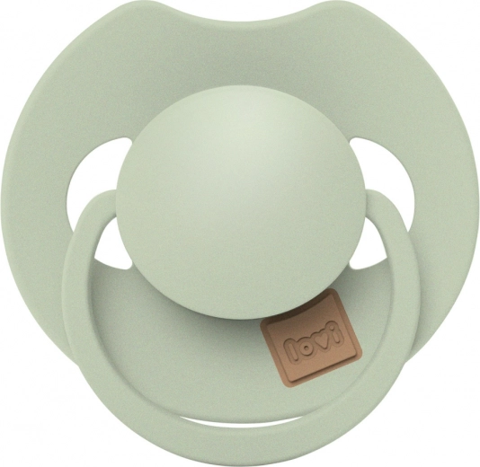 Chupete dinámico de silicona Lovi Prime 0–6 m Pistachio