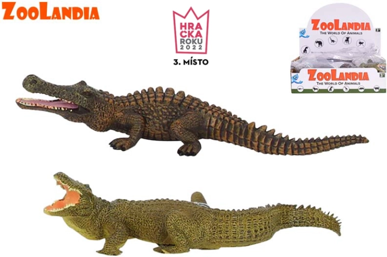 Zoolandia cocodrilo figura 21–23 cm