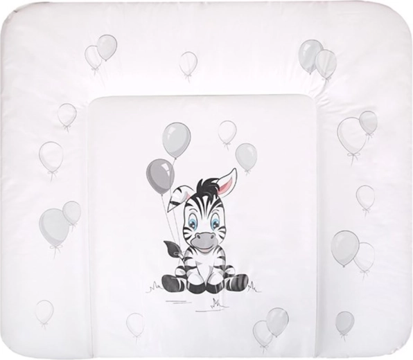 Cambiador blando New Baby Zebra blanco 85 × 70