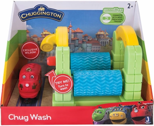 Chuggington túnel de lavado con tren