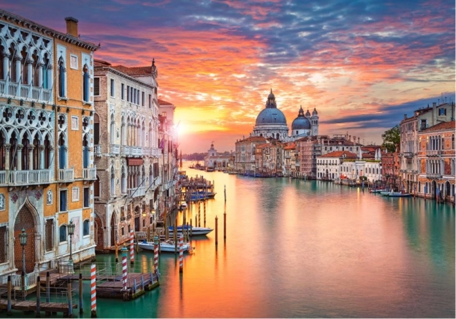 Puzzle de 500 piezas Venecia al atardecer