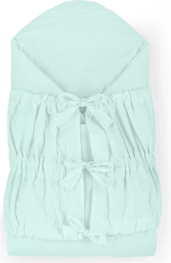 Petite&Mars arrullo con cordón Nurse con inserto de coco Frosted Mint 75 × 75 cm