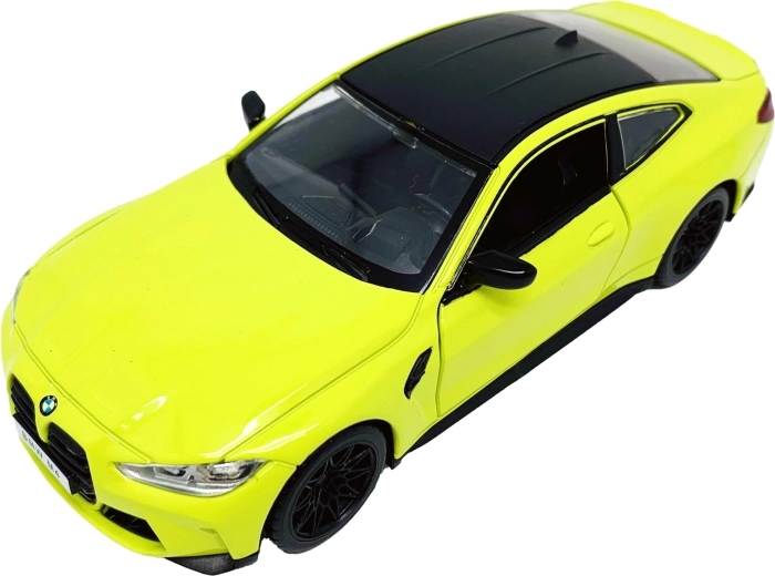 Modelo de coche metálico 1:32 BMW M4 (G82) con retrofricción