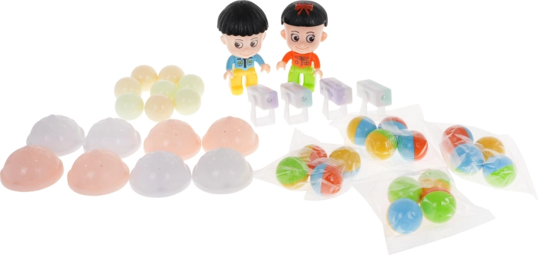 Juego creativo con figuritas y accesorios