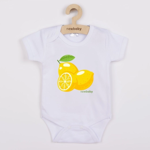 Body infantil New Baby con estampado Lemon, manga corta, talla 80 (9–12 meses)