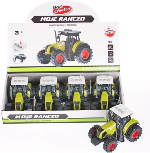 Tractor con efectos de luz y sonido