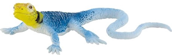 Bullyland iguana – figura pintada a mano sin PVC
