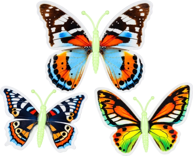 Mariposas con diseños coloridos