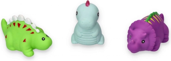 Set de juguetes de dinosaurios para el baño para niños 9m+