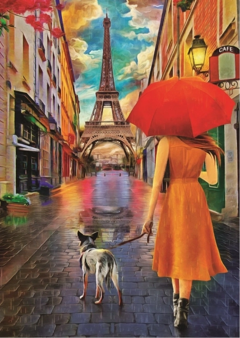 Puzzle Amistad bajo la lluvia - 500 piezas