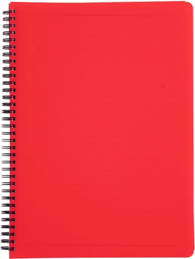 Bloc de anillas A5 Classic rojo