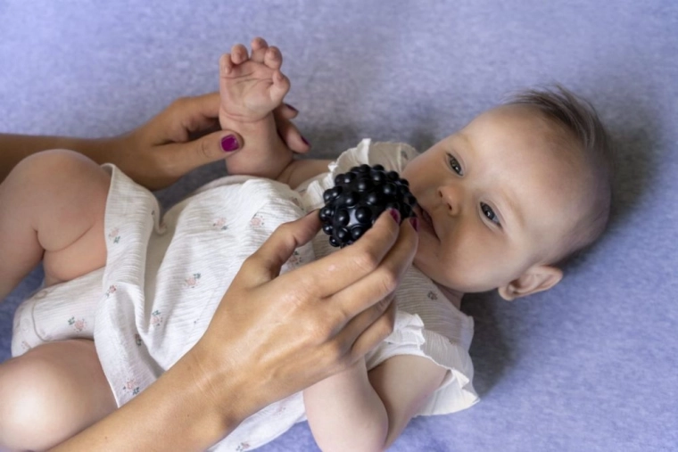 Texturas estimulantes para pequeños deditos curiosos