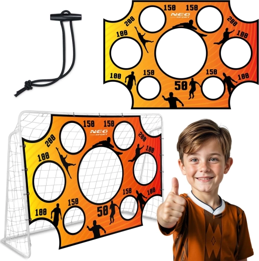 Neo-Sport lona de tiro para portería de fútbol 215 × 150 cm
