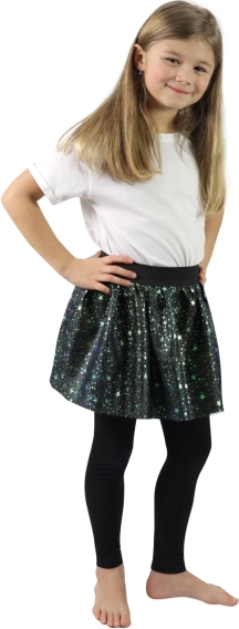 Ideal para carnaval y brujas (3–7 años)
