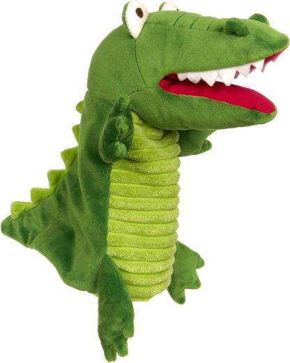 Títere de mano de peluche Sigikid – cocodrilo