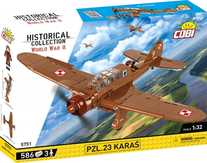 Maqueta PZL.23 Karaś