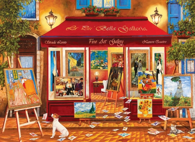 Puzzle Eurographics Galería de Arte 1000 piezas