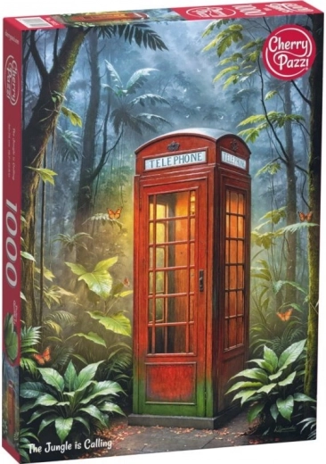 Puzzle Cherry Pazzi Llamada de la jungla 1000 piezas