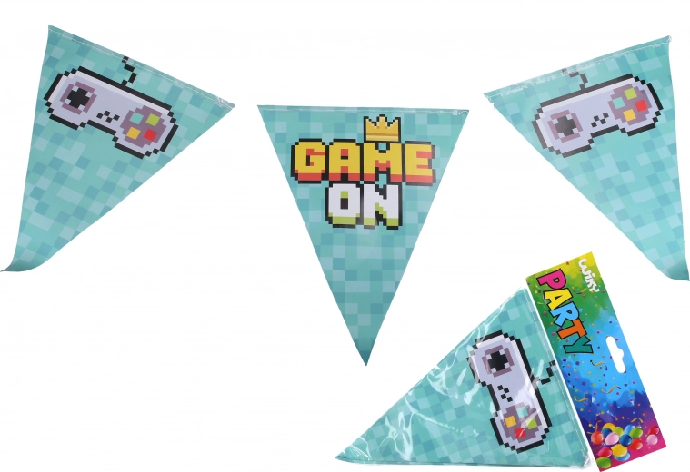 Banderines de fiesta HRA 16 × 20 cm, 8 uds