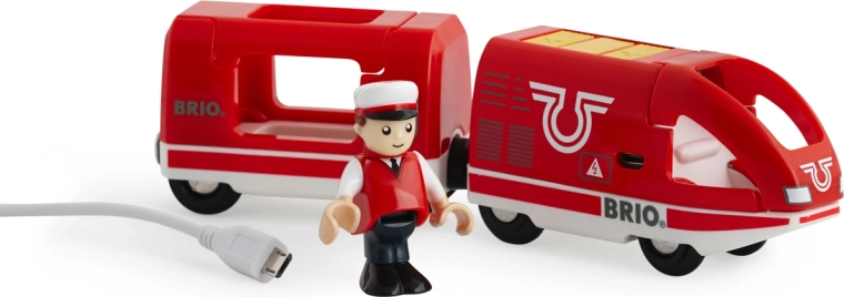 Tren eléctrico recargable