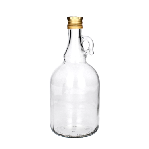 Botella de vidrio Galón 1 l con cierre de rosca